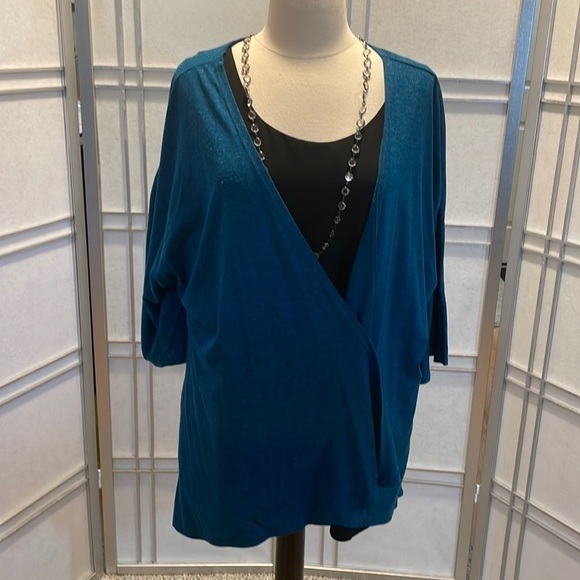 *Lularoe Teal Open Cardigan Sweater - Picture 5 of 5